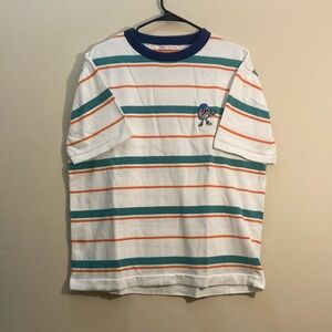 Vintage 90s Style Oversized Striped T-shirt from Zara